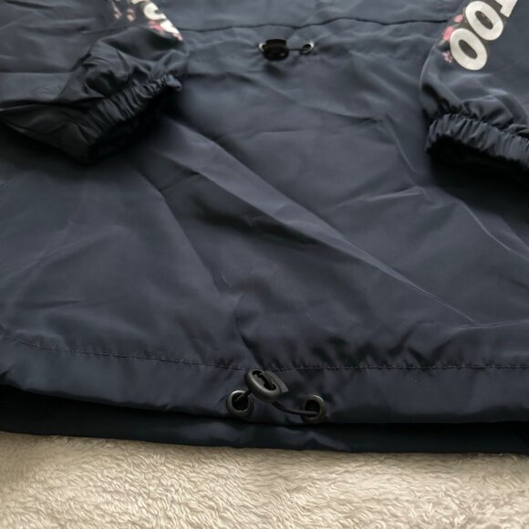 Valeza Boys Cry Too Mens Streetwear Windbreaker Jacket sz medium hoodie black - Picture 9 of 16